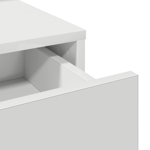  Sminkasztal Fiókokkal Fehér 100x41x140 cm