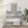  Öltöztetőasztal Fiókokkal Szürke Sonoma 100x41x140 cm