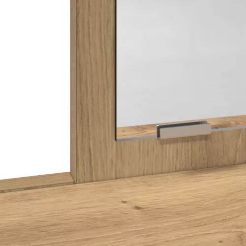  Öltözőasztal Fiókokkal, Artisan Tölgy, 100x41x140 cm