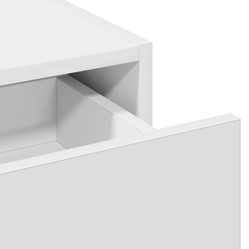  Fali öltöztető asztal Fehér 60x40x70 cm