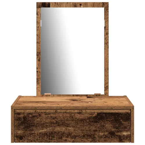  Fali sminkasztal régi fa 60x40x70 cm