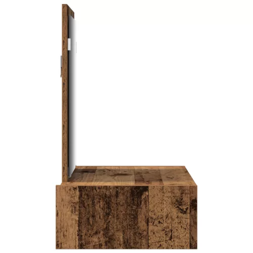  Fali sminkasztal régi fa 60x40x70 cm