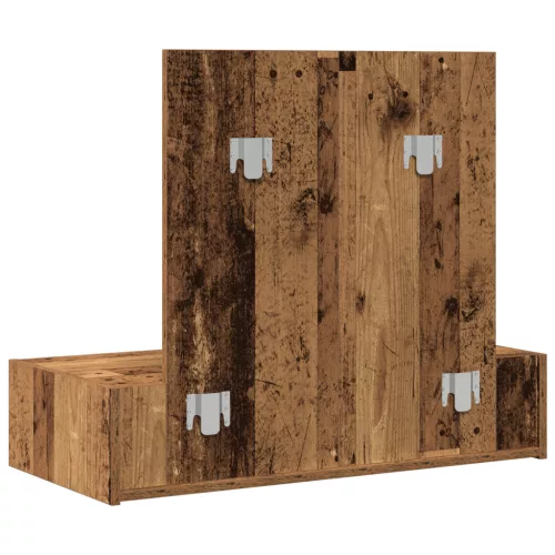  Fali pipereasztal Régi fa 83x40x70 cm