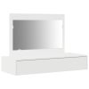  Fali Sminkasztal Fehér 100x40x70 cm