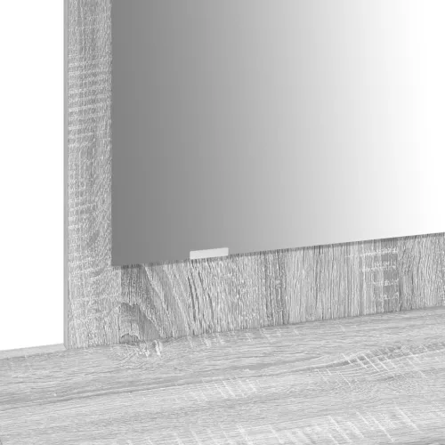  Fali öltözőasztal Szürke Sonoma 100x40x70 cm