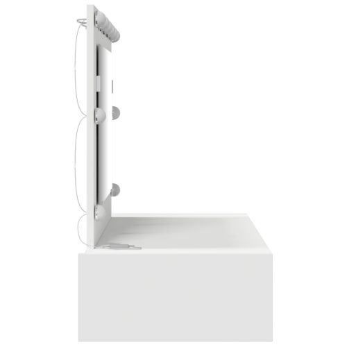  Függő Öltözködő Asztal LED Fényekkel Fehér