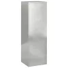  Növényállvány 2 pcs Ezüst 24 x 24 x 75 cm Rozsdamentes acél