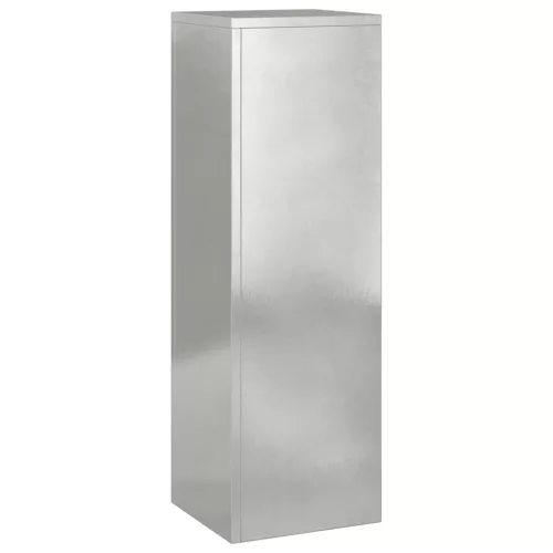  Növényállvány 2 pcs Ezüst 24 x 24 x 75 cm Rozsdamentes acél