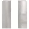  Növényállvány 2 pcs Ezüst 24 x 24 x 75 cm Rozsdamentes acél