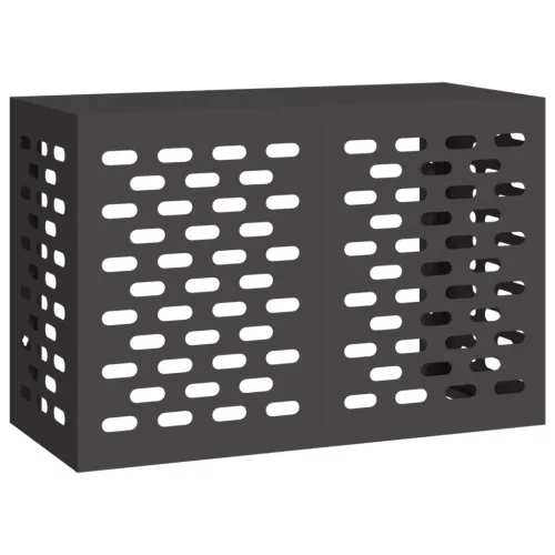  Klímaberendezés Takaró Fekete 90x40x60 cm Acél