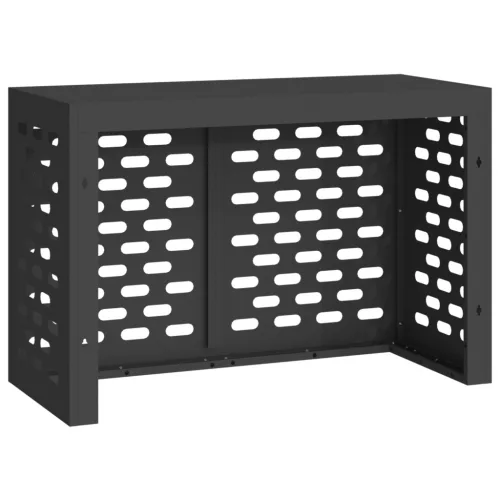  Klímaberendezés Takaró Fekete 90x40x60 cm Acél