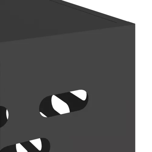  Klímaberendezés Takaró Fekete 90x40x60 cm Acél