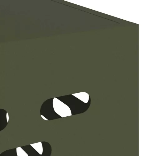  Légkondicionáló Takaró Oliva zöld 90 x 40 x 60 cm Acél