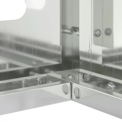  Légkondicionáló Takaró Ezüst 100 x 50 x 70 cm Horganyzott acél