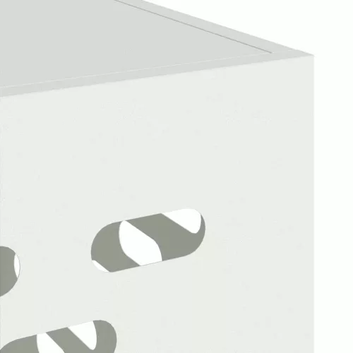  Légkondicionáló Takaró Fehér 110 x 50 x 80 cm Acél