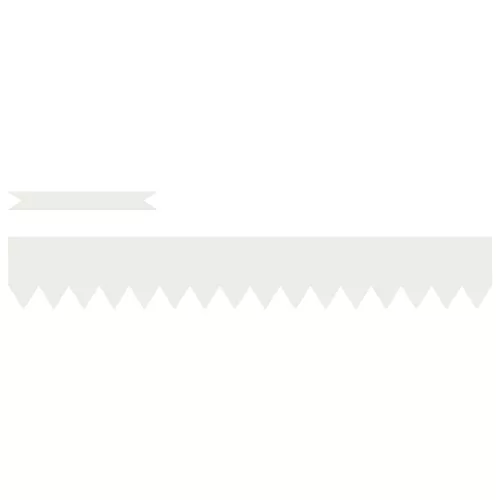  Fűkerítések 10 db Fehér 100x0,5x15 cm Műanyag