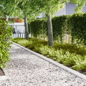  Fűhatárolók 30 db Fehér 100x0.5x15 cm Műanyag