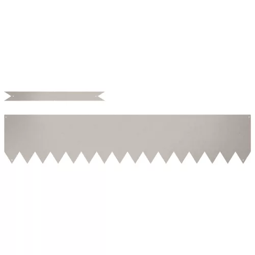  Gyep Szegélyezők 30 db 100x0.5x20 cm Viharvert Acél