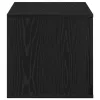  Fekete Tárolószekrény 108x41x40 cm Műszaki Fa