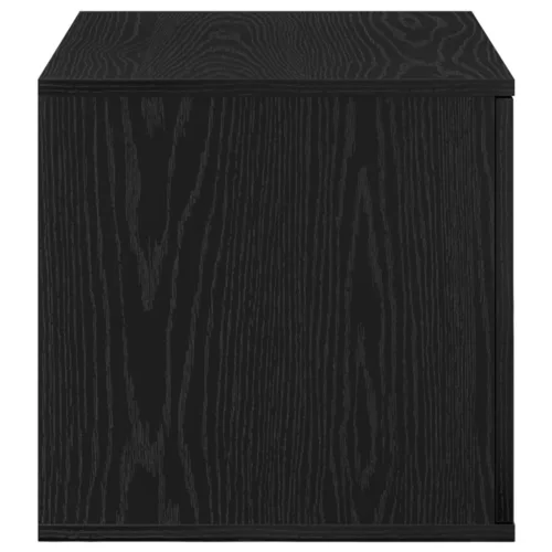  Fekete Tárolószekrény 108x41x40 cm Műszaki Fa