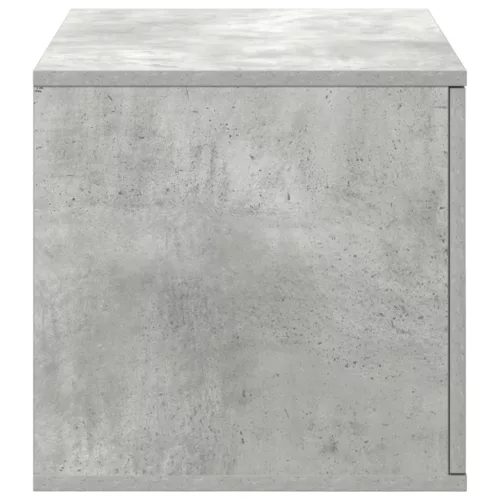 Beton Szürke Tároló Szekrény 103x41x40 cm Mérnöki Fa
