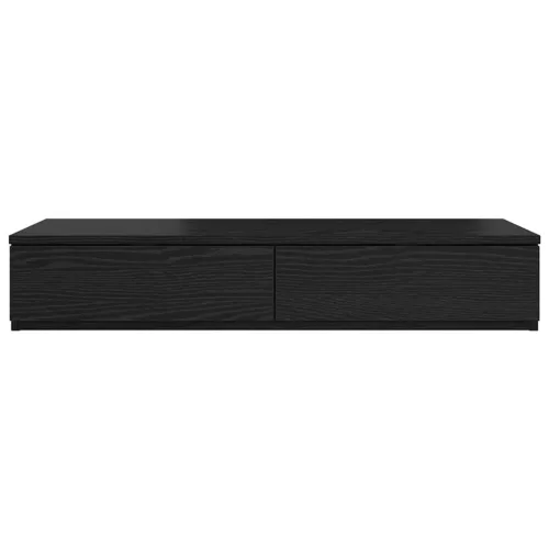  Ágyfiókok fiókkal Fekete tölgy 100 x 36,5 x 16,5 cm Faanyag