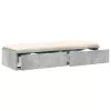  Ágyfiókok fiókkal Beton Szürke 100 x 36,5 x 16,5 cm Faanyag