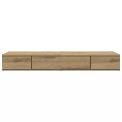  Ágyfiókok fiókkal Artisan tölgy 120 x 36,5 x 16,5 cm Faanyag