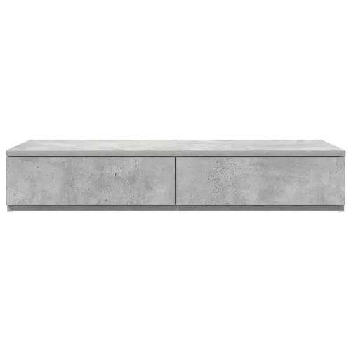  Ágyfiókok fiókkal Beton Szürke 75 x 36,5 x 16,5 cm Faanyag