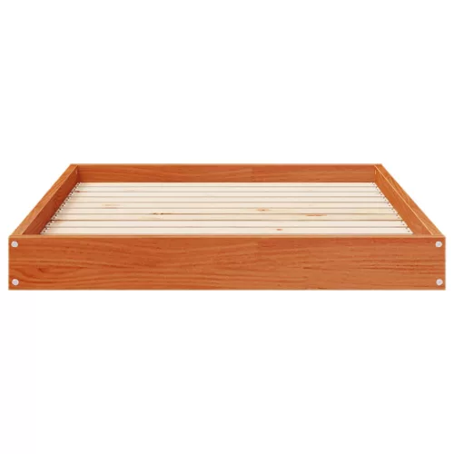  Kutyafekhely Faggyú barna 101,5 x 74 x 9 cm Tömör fenyőfa