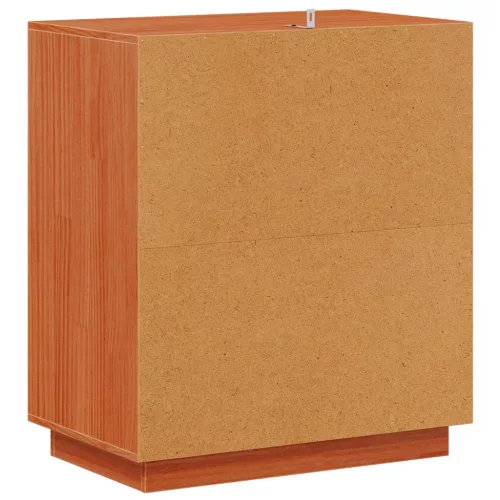  Széf Viaszbarna 65,5 x 40 x 75 cm Tömör fenyő