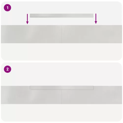  Kerti gyepszegély 4 pcs Ezüst 450 x 10 cm Rozsdamentes acél