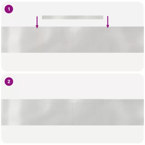  Kerti gyepszegély 4 pcs Ezüst 450 x 15 cm Rozsdamentes acél