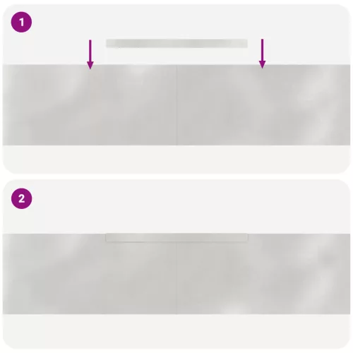  Kerti gyepszegély 4 pcs Ezüst 450 x 20 cm Rozsdamentes acél