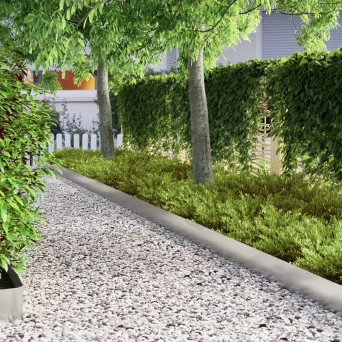  Kerti gyepszegély Ezüst 450 x 20 cm Horganyzott acél