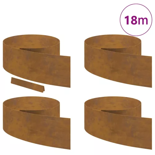  Fűszegélyezés 4 pcs Rozsdás 450 x 0.05 x 15 cm