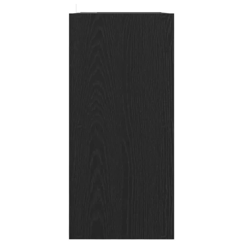  Könyvespolc Fekete Tölgy 68,5x32x68,5 cm Mérnöki Fa