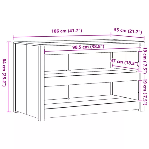  konyhai szekrény Fehér fenyőfa Fenyőfa Közepes Polcok