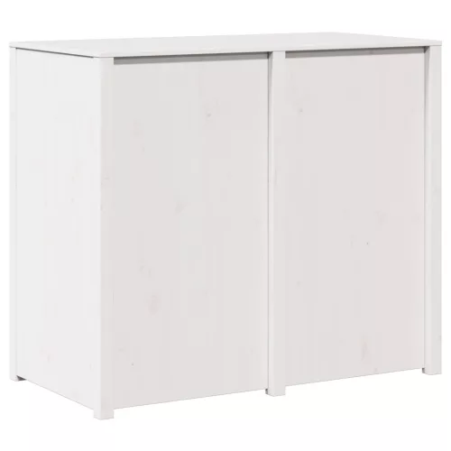  Külső konyhai szekrény fehér 106x55x92 cm Tömörfa fenyő