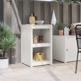  kültéri konyhai szekrény 55x55x92 cm Tömör fenyő