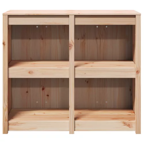  kültéri konyhai szekrény 106x55x92 cm tömör fenyőfából