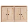  kültéri konyhai szekrény 106x55x64 cm Tömör fa fenyő