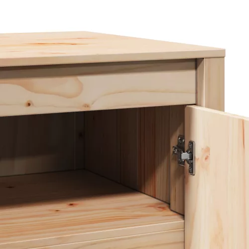  kültéri konyhai szekrény 106x55x64 cm Tömör fa fenyő