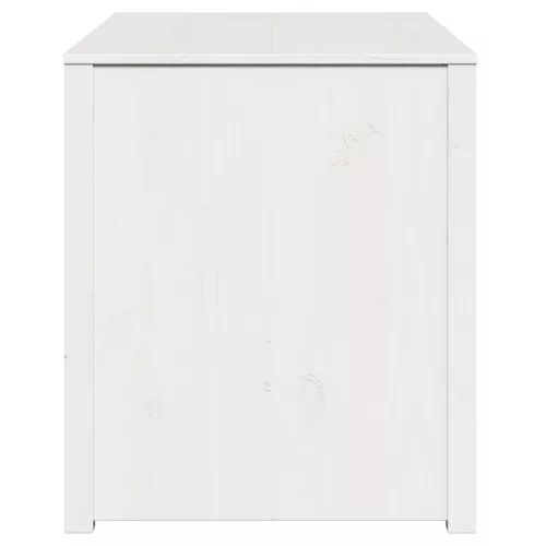  Kültéri Konyhaszekrény Fehér 106x55x64 cm Tömör Fenyőfa