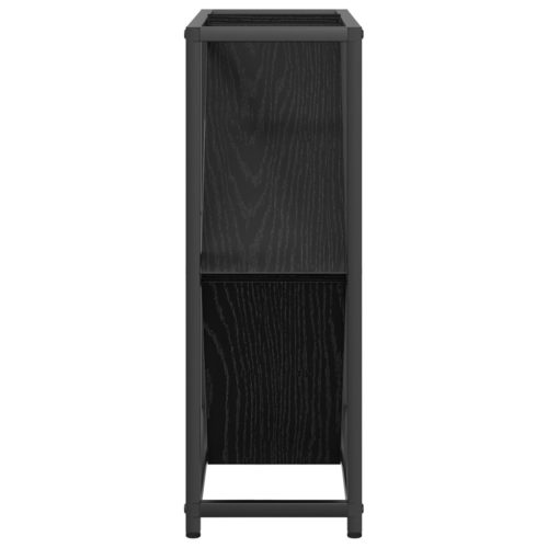  Borállvány Fekete Tölgy 51x18x52,5 cm Zárjegyezett Fa