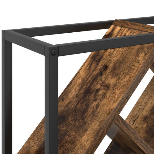  Borállvány Füstölt Tölgy 51x18x52,5 cm Mérnöki Fa