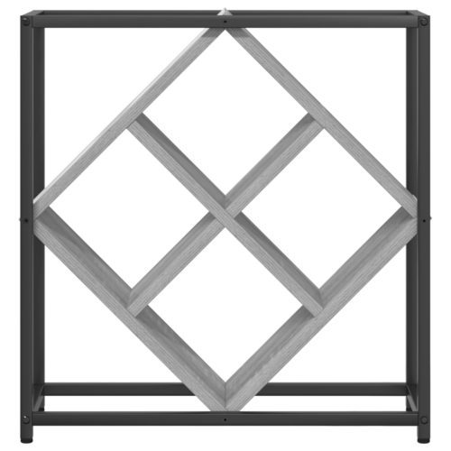  Borállvány Szürke Sonoma 51x18x52,5 cm Mérnöki Fa