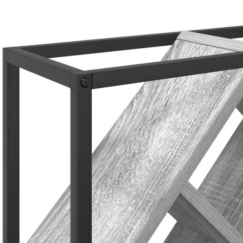  Borállvány Szürke Sonoma 51x18x52,5 cm Mérnöki Fa