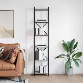  Könyvszekrény Szürke sonoma 40 x 30 x 188 cm Faanyag