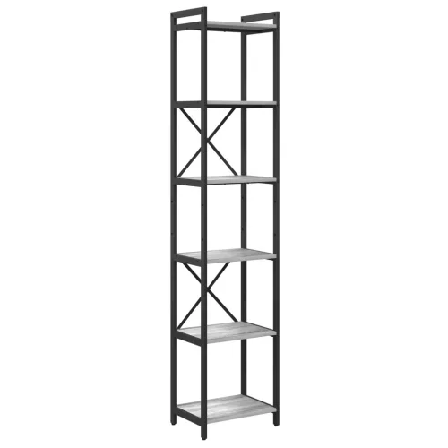  Könyvszekrény Szürke sonoma 40 x 30 x 188 cm Faanyag